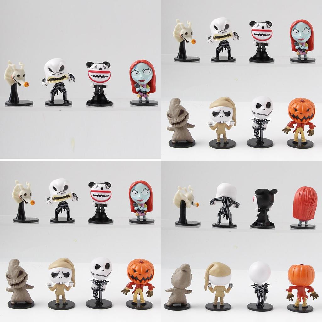 The Nightmare Before Christmas Spielzeugmodell Figur PVC Sammlerfiguren Für Feiertagsdekoration