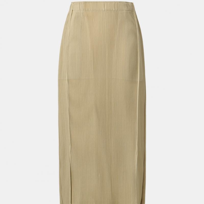 Pleats Me H Line straigHt Pintuck Skirt Ppsks126005