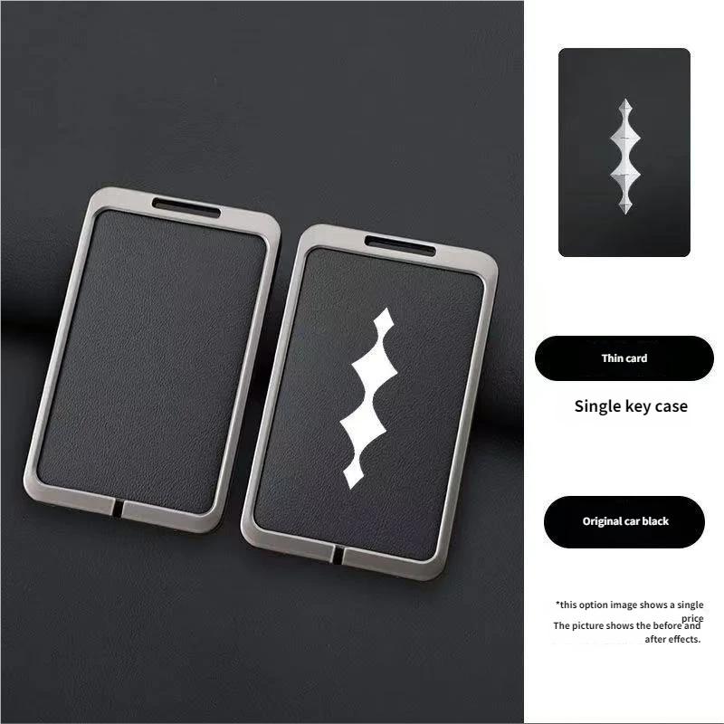 Zinc Alloy Key Case for BYD Leopard 5 2023-2024 Car Styling Dedicated NFC Card Key Protection Auto Accessories