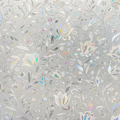 Window Film, Decorative Window Privacy Film, 3D Stained Glass Window Sticker,Anti-UV Sun Blocker Heat Control for Home