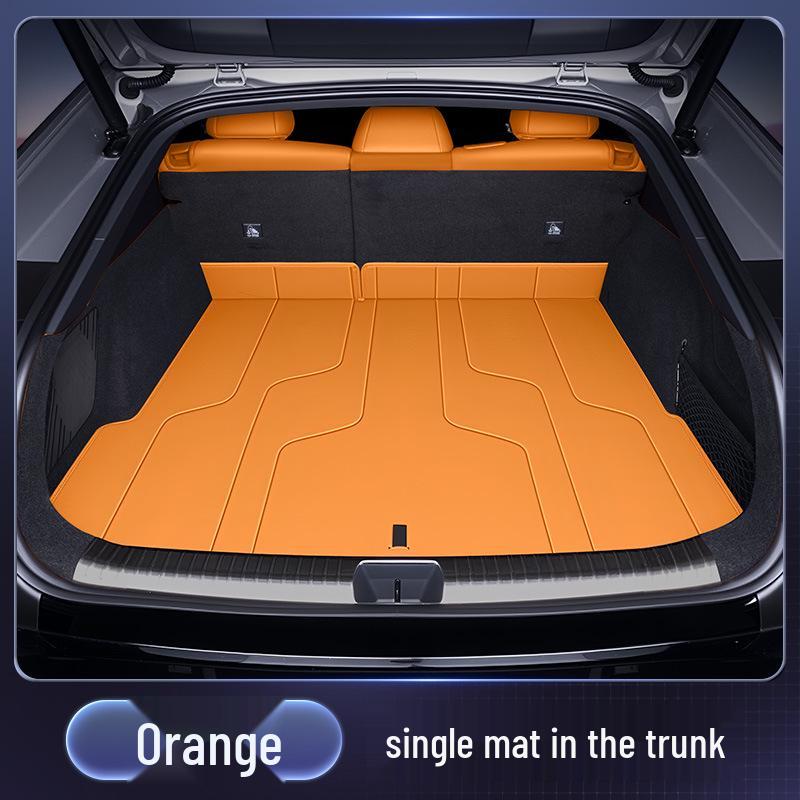 Li Xiang i6 2025 Trunk Mat - Full Coverage Tail Box Mat, Car Interior Accessory