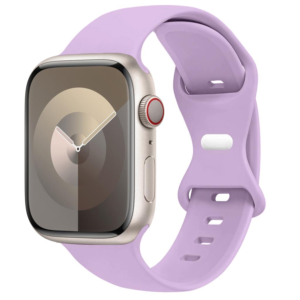 Silicone Strap For Apple Watch Band 44mm 45mm 41mm 40mm 49mm 42mm 38mm 46MM Sport Bracelet iWatch Series Ultra 2 SE 10 9 8 7 6 5