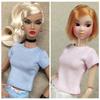 Pure Color Doll T-shirt for Blythe Doll Clothes Base Shirt Top Clothes For Azone Momoko Doll Clothes 1/6 Doll Accessories