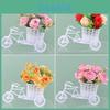 Artificial Rose Flower Arrangement With Silk Flowers For Home Decor Gift For Living Room