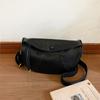 PU Dumpling Shaped Crossbody Bag Versatile Small Size Everyday Bag  Travel