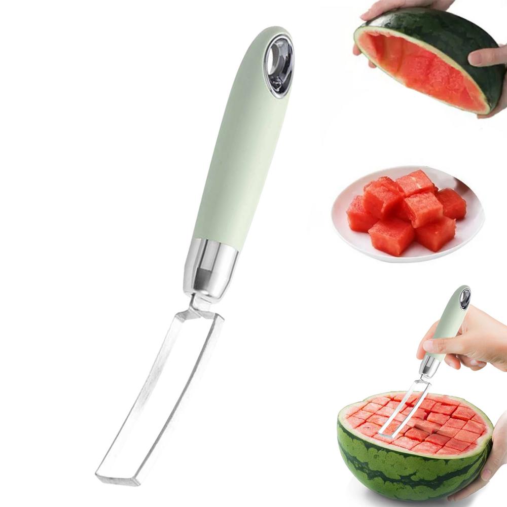 

Резак для фруктов из нержавеющей стали Инструмент для резки ананасов из нержавеющей стали Резак для фруктов Салат Дыни Шарик для вырезания Для дома Кухонный гаджет Резать