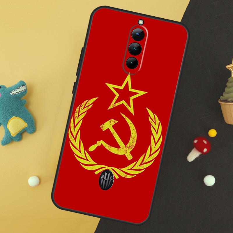 CCCP Soviet Union Russia Phone Case For ZTE Nubia Red Magic 9 Pro Plus 8 8S Pro Plus 6 7 6S 7S Pro 5G 5S 6R Cover