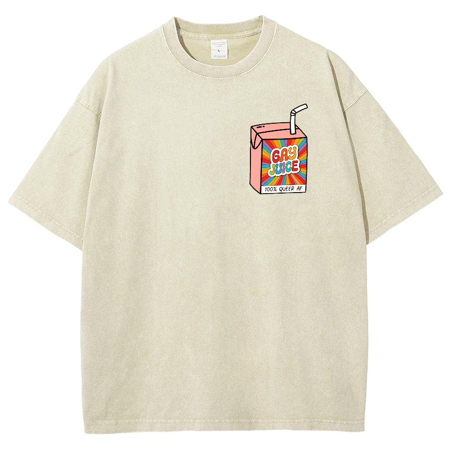 Do Old Vintage Washed Denim Color Round Neck Short Sleeve T-shirt  Unisex Casual Pattern Letter Print Loose Tops