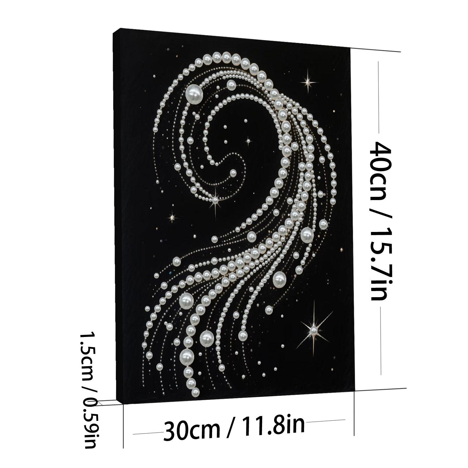

30x40cm DIY Pearl Diamond Painting Gem Art for Adults Home Wall Decoration Gifts Art Diamond Painting for Adults/Beginners Gift
