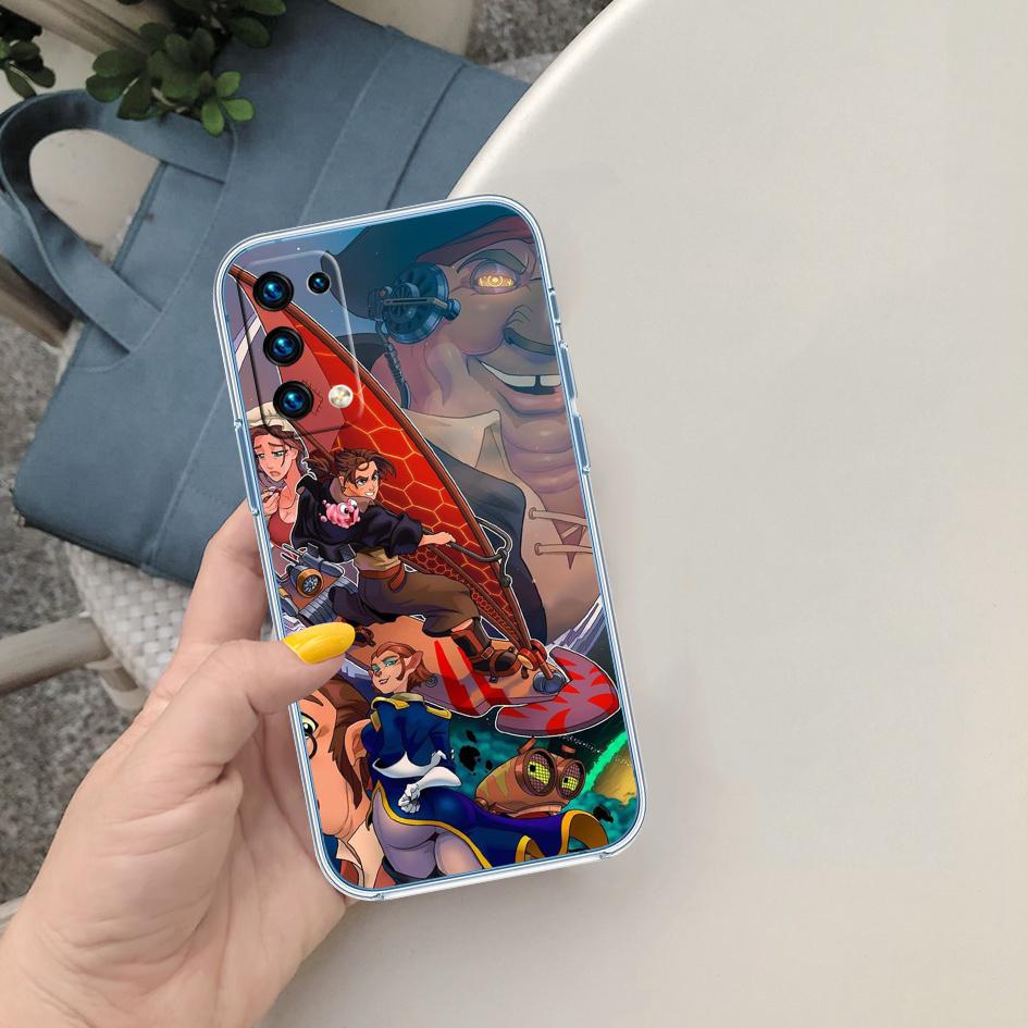CJ44 Disney Treasure Planet Phone Case for Motorola Moto Edge 20 30 40 50 S30 Fusion Ultra Pro Neo Lite + G200 G23