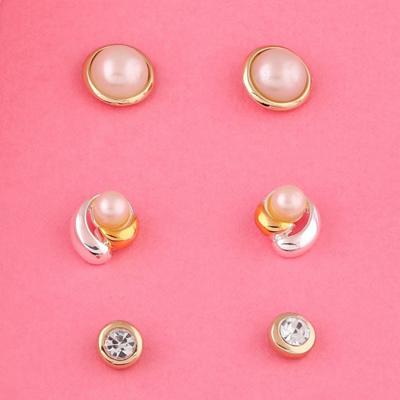 Ohrstecker zum Valentinstag, Geschenk für die Frau mit Perlen für Mädchen und Frauen