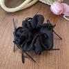 New Korean Simple Lace Mesh Hair Band for Women Sweet Bow Ribbon Rubber Band Headband Girls Daily Hair Accessories