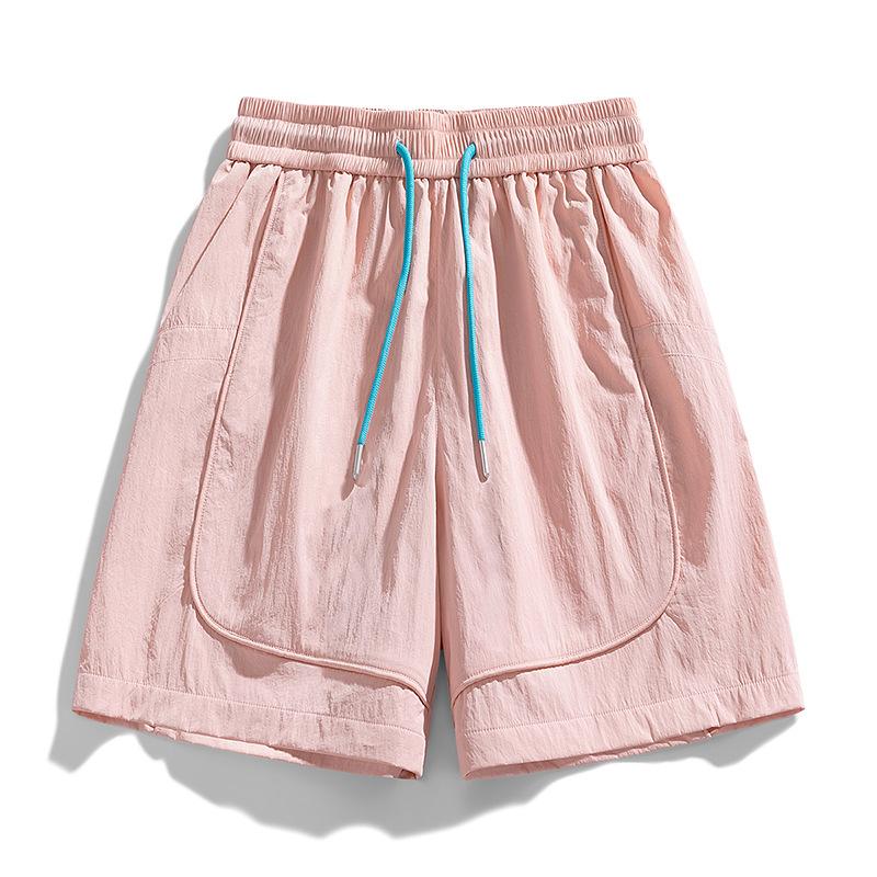 Casual Summer Loose Fashion Ice Feeling Trendy Brand Beach Pants