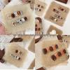 Linen Series Nail Art Display Stand - Desktop & Photo Props for Nail Decoration
