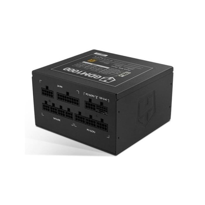 Fuente de Alimentacion NOX 1000W Certificacion 80+ Gold Hummer GDM Modulares ATX 3.1 PCIe 5.1