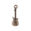10 Stück 24x7mm Antik Silber Farbe Gitarre Charms Anhänger für Schmuckherstellung DIY Schmuckzubehör