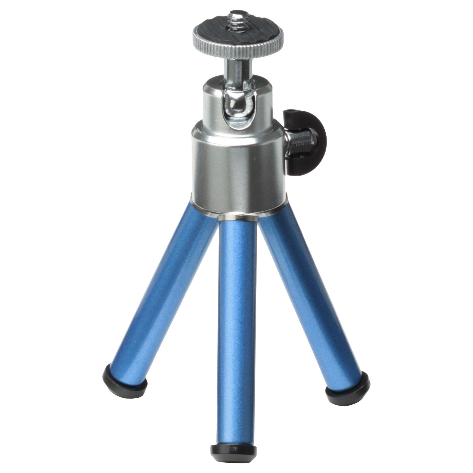 

HAKUBA ePod 3 Mini Telescopic Mini Metallic 5-Section Tripod, Blue, H-EP3S-MB