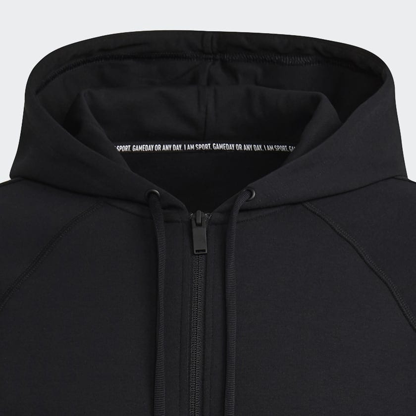 adidas Jackets Men's Black Hooded Moderate Other GM6450