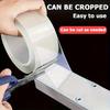 1pc Super Strong Double-Sided Tape - Transparent Residue-Free Adhesive for Plastic, Wood, Glass & Metal - Made of PE Material
