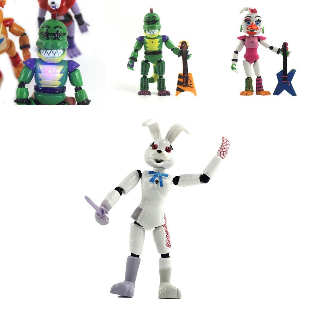 Prémiová kolekce 5 ks pohyblivých kloubových figurek Five Nights At Freddy's Security Breach