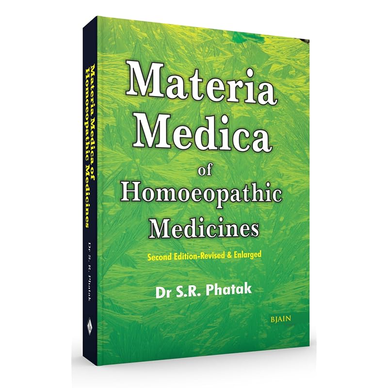 Materia Medica of Homoeopathic Medicines