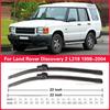 Wiper Front Wiper Blades For LAND ROVER DISCOVERY 2 L318 1998 - 2004 Windshield Windscreen Window Rain Brushes 22"+22"