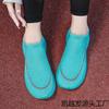 Men's Shoes Spring and Autumn Youth Sports Casual Fly-woven Lightweight Soft-soled Shock-absorbing Socks Large-size Couple Casual Running Shoes