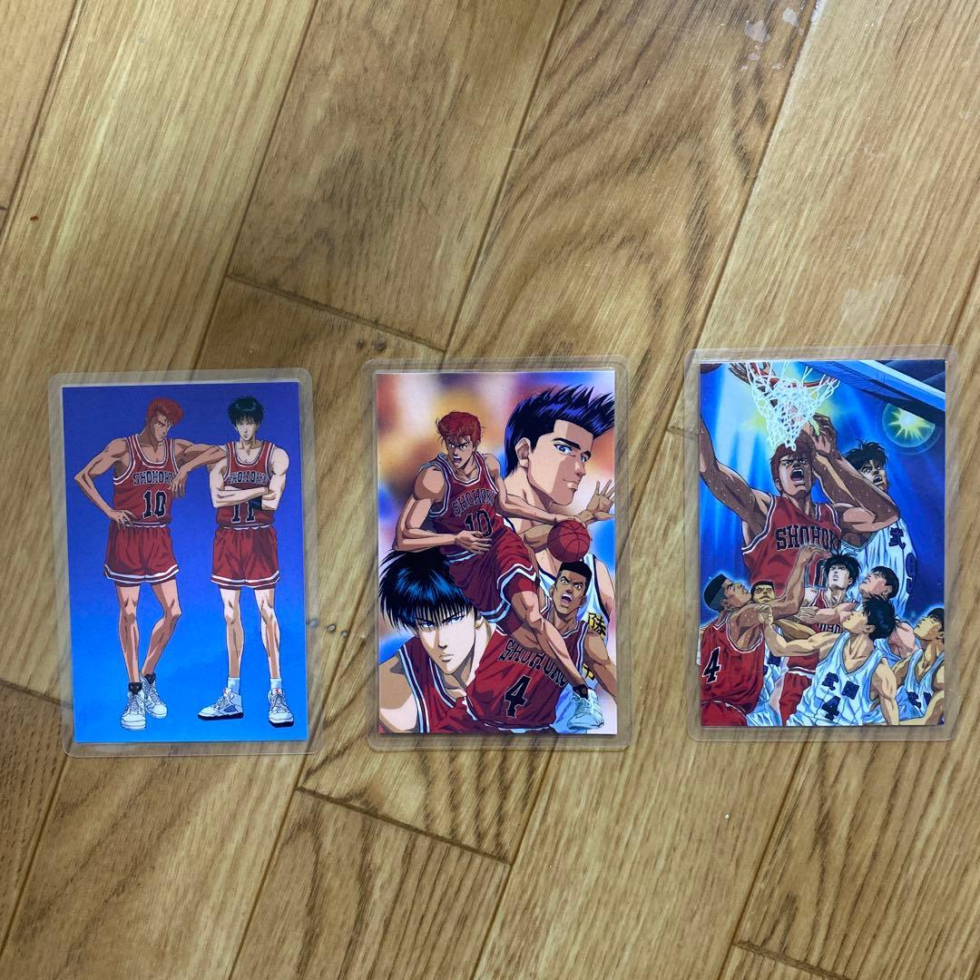 Used SLAM DUNK Hanamichi Sakuragi Trading Card Set of 3
