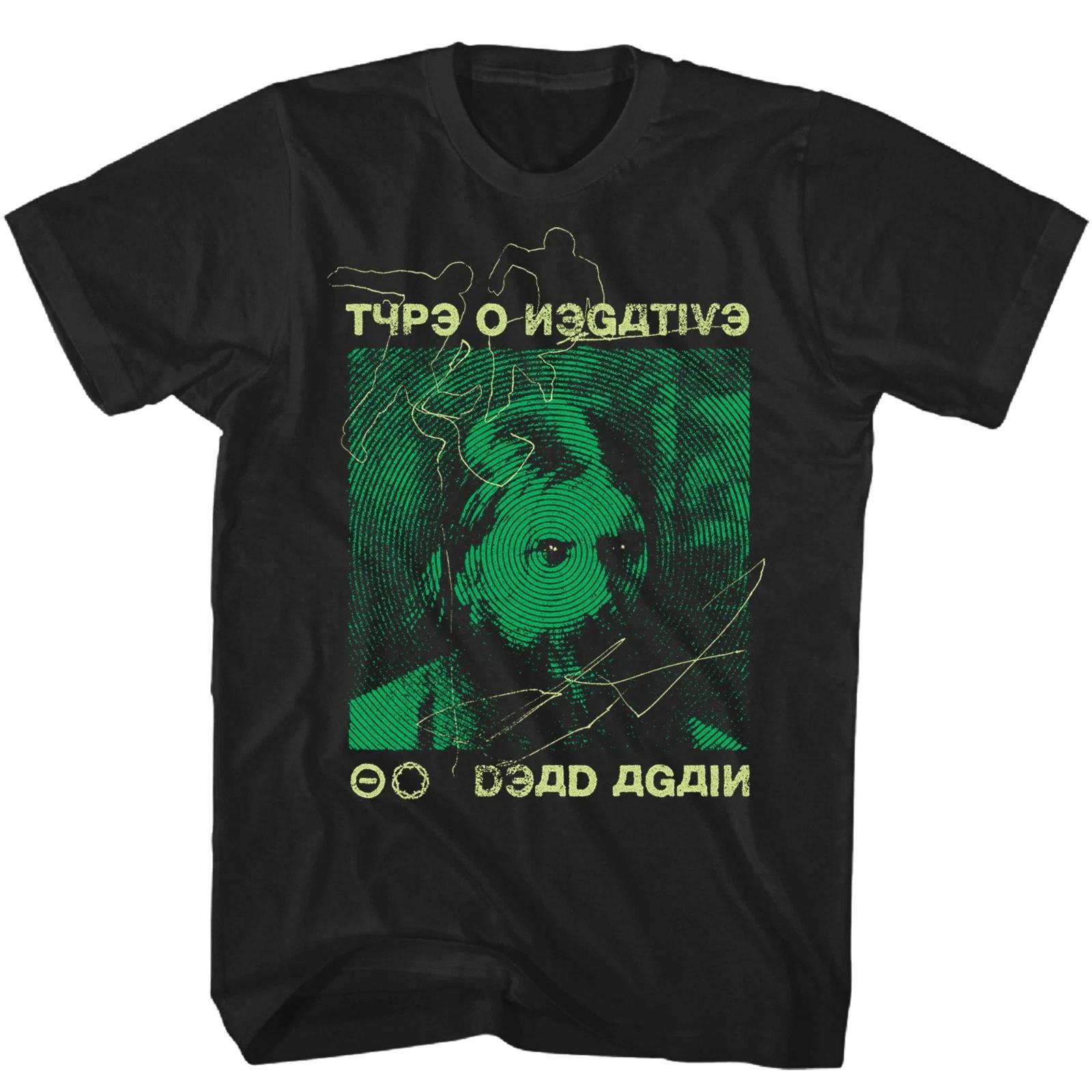 Type O Negative Dead Again Outline Mens T Shirt Music Classic Band Tee Black S