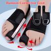 Tala Flexível Separador de Dedos Hallux Valgus Joanete Corretor Órteses Pés Osso Polegar Ajustador Correção Pedicure Endireitador