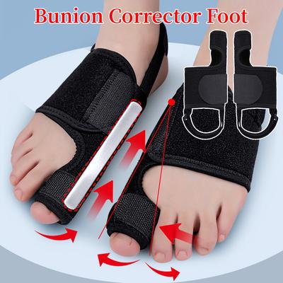 Flexible Splint Toe Separator Hallux Valgus Bunion Corrector Orthotics Feet Bone Thumb Adjuster Correction Pedicure Straightener
