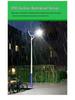 6m Solar Street Light for Courtyard, Roads & Outdoor Use