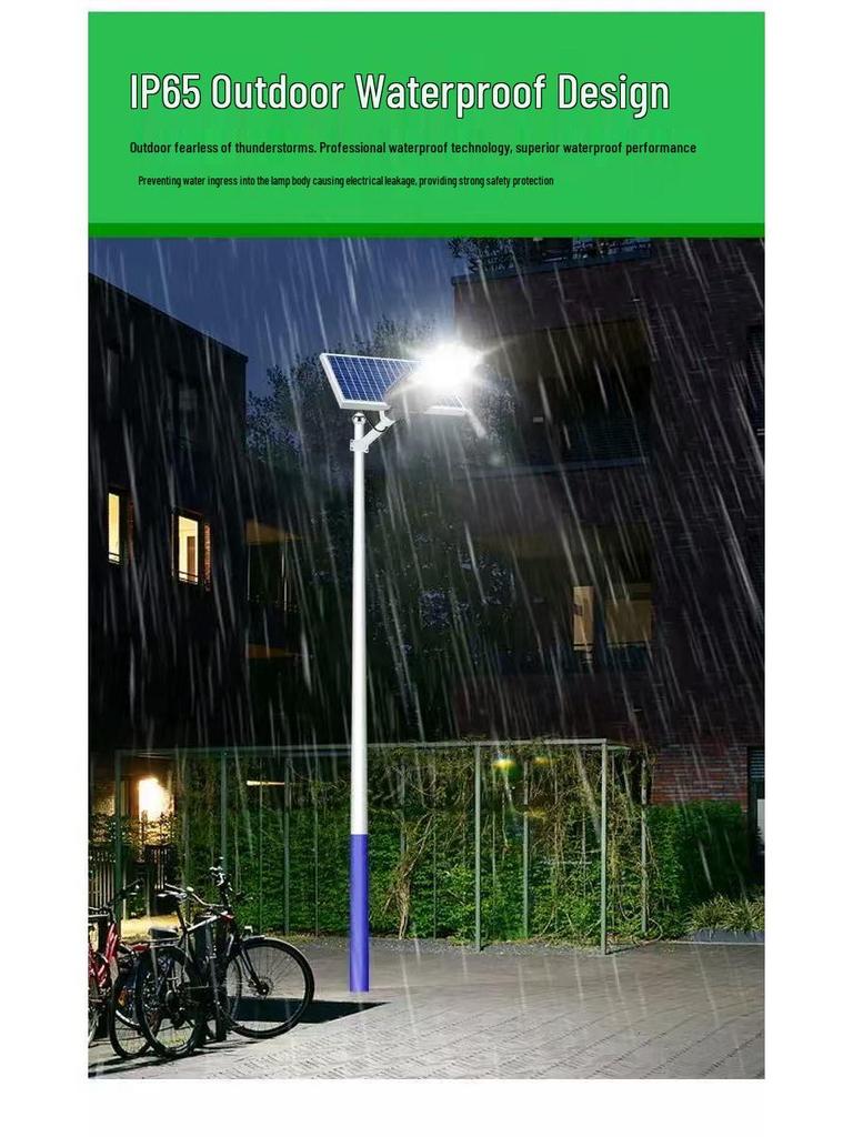 6m Solar Street Light for Courtyard, Roads & Outdoor Use