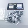 225Pcs/Bag Black Rubber O Ring Assortment Washer Gasket Sealing O-Ring Kit 18 Sizes For Faucet Hose Connector Sealing Valve