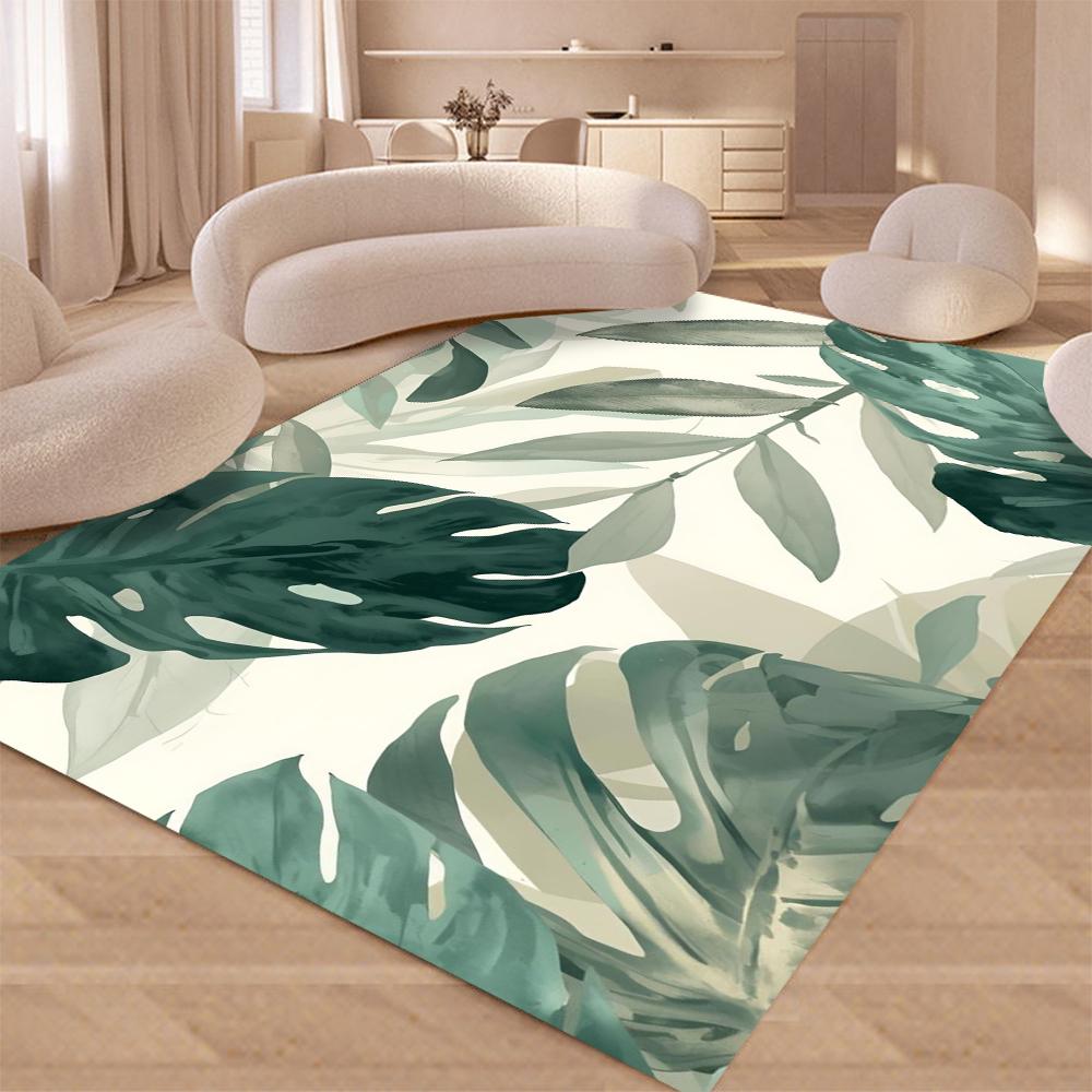 Eenvoudig Lijn Meerkleurig Margriet Bloemen Vloerkleed Zacht Antislip Vloermat Voor Woonkamer Slaapkamer Boho Huis Interieur Decoratie Tapijt 40x60cm