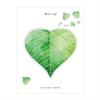 Various Leaves Collection Self-Adhesive N Times Memo Pad Sticky Notes Bookmark Stationery Office School Supplies