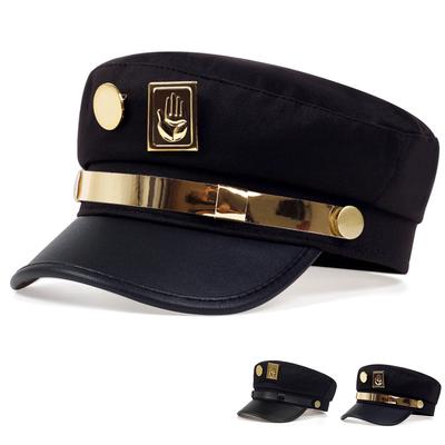 Klassisk vintage marinelue for kvinner Mote Skinn Newsboy-hatter Utendørs Fritid Artist Cap Beret Maler Hat Driving Caps