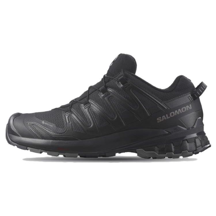 SALOMON XA Pro 3D V9 Comfortable Durable Waterproof Breathable Supportive Rebound Traction Low-Cut Outdoor Functional Shoes Women Shoes Black 472708