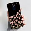 Hülle Für LG K8 2017/LG K8 2018/LG K9 2018 Weiches Silikon Schwarzes Gehäuse Für LG K10 2016/LG K10 2017 Hülle Niedliche Blume Cartoon Hülle