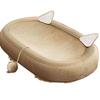Full Sisal Cat Scratching Board, Cat Self-hi Toy Oval Cat Nest, Sword Hemp Rope, Thickened Claws, Resistant To Scratching, No Crumbs