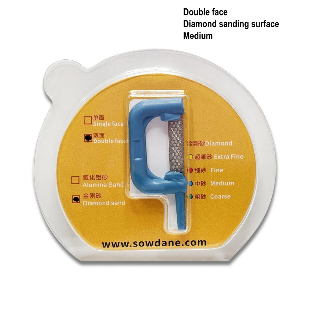 Tandheelkundig polijsten, glazuurvermindering, orthodontische interproximale glazuurbehandeling, tandenbleekgereedschap