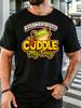 Cute Green Tree Frog Cuddle My Frog Unisexs Front Print T Shirt Funny Quote Graphic Tee Casual Short Sleeve Top Frog Lover Gift