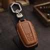 Genuine Leather Protector for Toyota Key Cover Domineering Reiz Rav4 Cruiser Crown Key Case Cover Fob