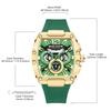 Megir Chronograph Luxury Sport Quartz Watches for Men Waterproof Luminous Casual Big Dial Wristwatch Date Clock Reloj Hombre 8112