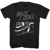 Billy Joel Sea Piano Black Adult T-Shirt