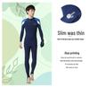 Unisex Adult Full Body Long Sleeve Swimsuit: Quick-Dry, Breathable, Sun-Protective for Surfing, Snorkeling, and Diving.