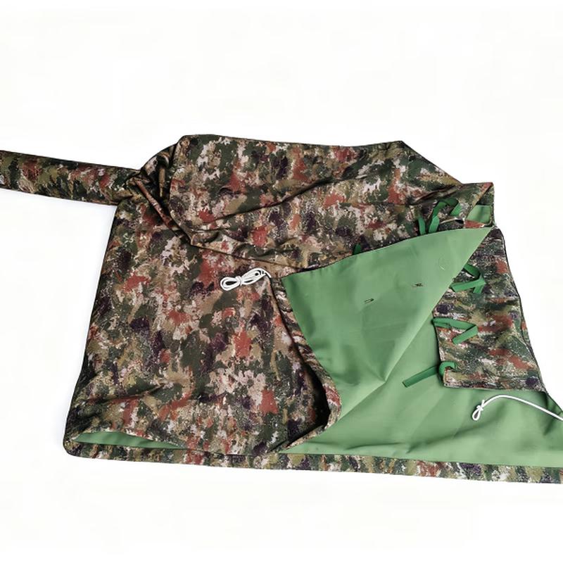 Heavy-Duty Camouflage Canvas Car Cover