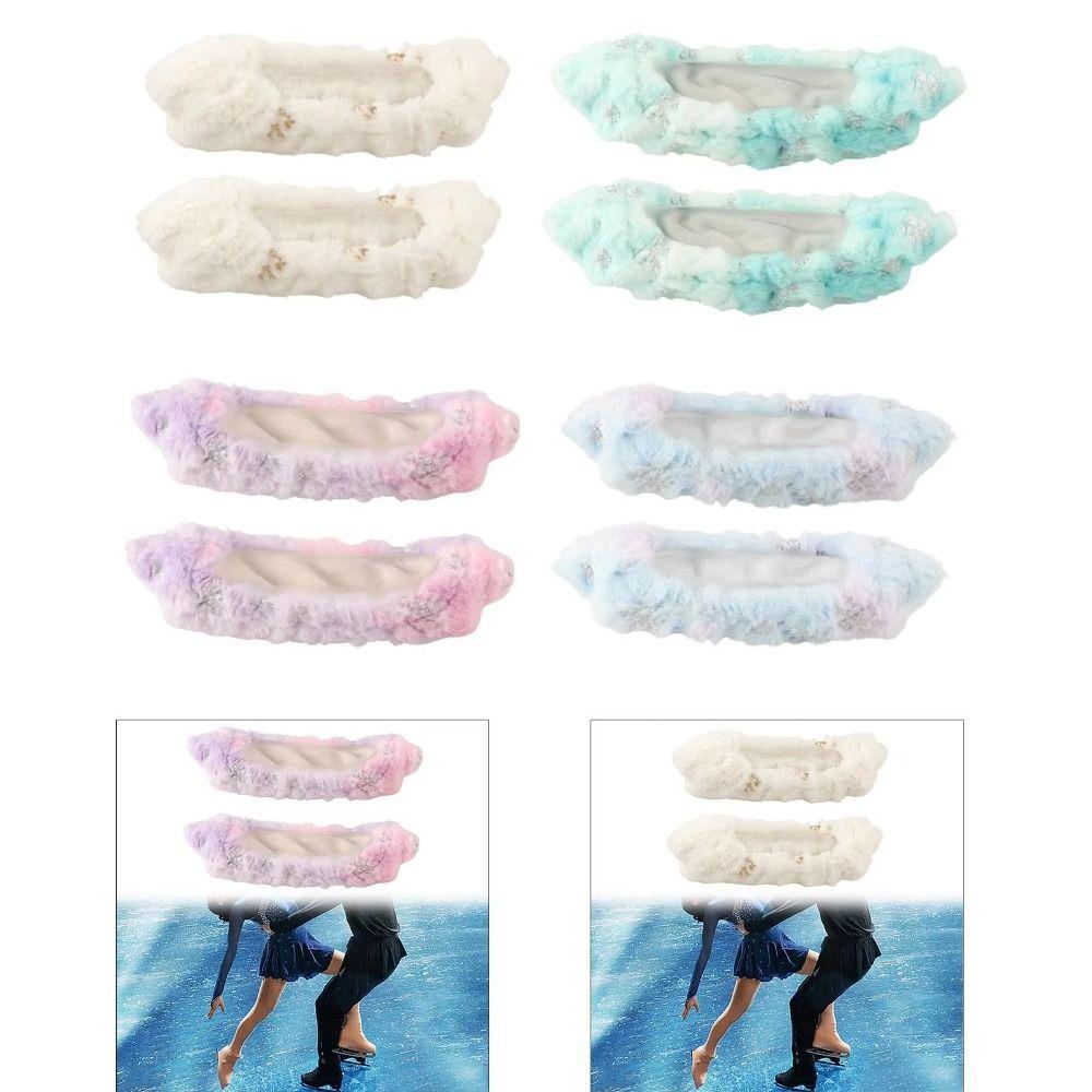 Plush Case Skate Shoes Protector Soft Protector Flannel Skate Guards  Men Women