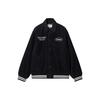 Carhartt WIP Giacca Letterman FW23 Collo Ricamato Monopetto Giacca Larga Giacca Unisex Blu Scuro I032436-0CO-XX
