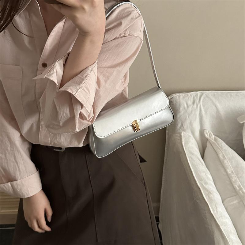 Ретро нишевая сумка-багет женская сумка популярная новая трендовая версия сумка через плечо модная сумка-клатч подмышечная сумка